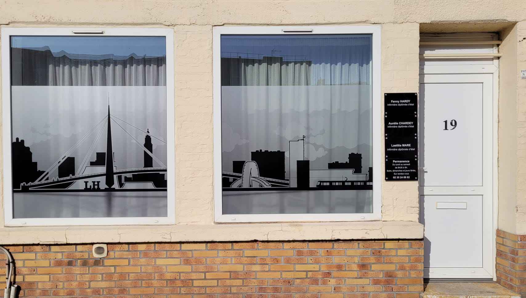 photo de la devanture du cabinet